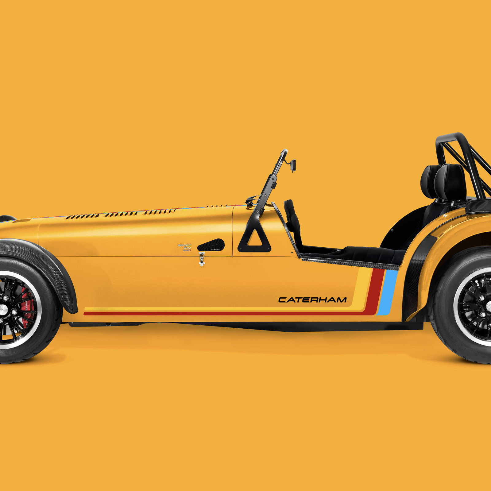 Caterham Seven 310 Encore - yellow, side